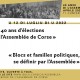 40 anni di l'Assemblea di Corsica : Cunferenze